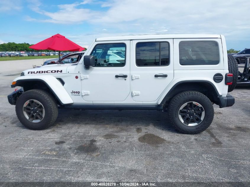 2020 Jeep Wrangler Unlimited Rubicon 4X4 VIN: 1C4HJXFN0LW336258 Lot: 40528278