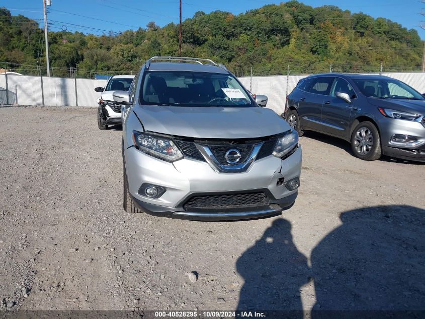 KNMAT2MV6GP727304 2016 Nissan Rogue S/Sl/Sv