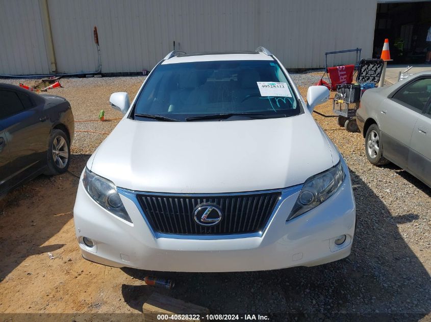 2012 Lexus Rx 350 VIN: 2T2ZK1BA4CC074637 Lot: 40528322