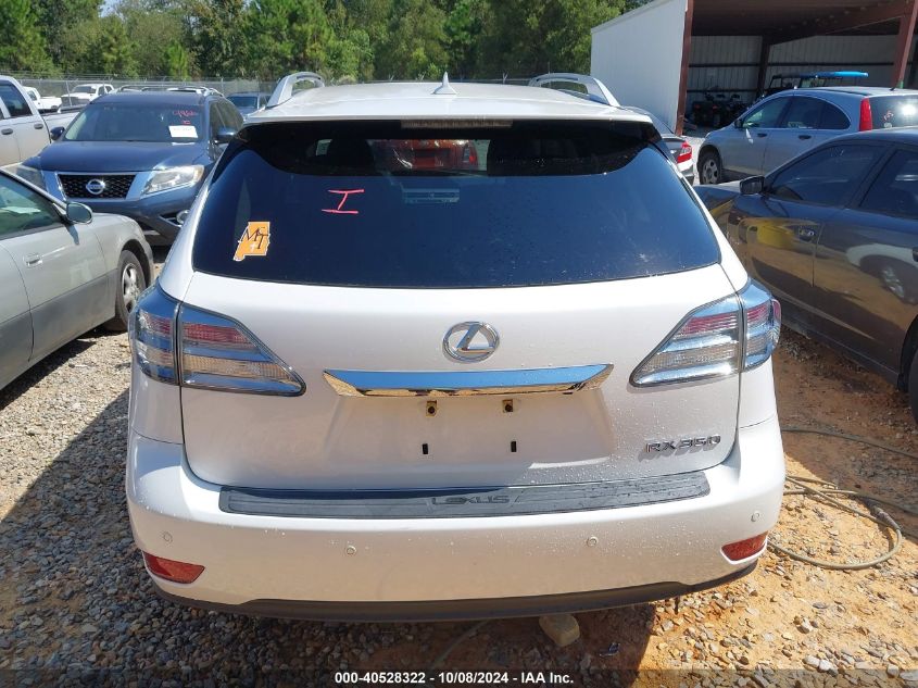 2012 Lexus Rx 350 VIN: 2T2ZK1BA4CC074637 Lot: 40528322