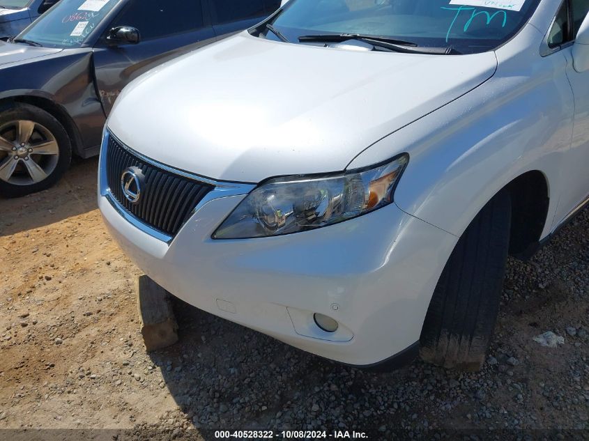 2012 Lexus Rx 350 VIN: 2T2ZK1BA4CC074637 Lot: 40528322