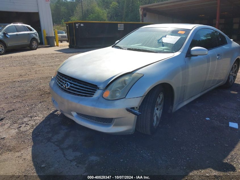 2006 Infiniti G35 VIN: JNKCV54E76M720588 Lot: 40528347