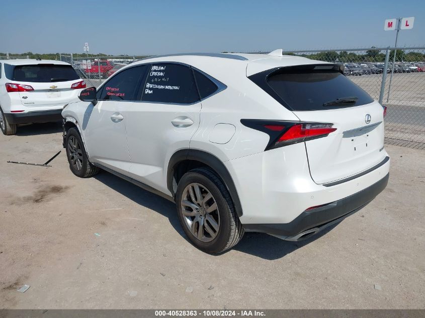 VIN JTJYARBZ7G2033542 2016 Lexus NX, 200T no.3