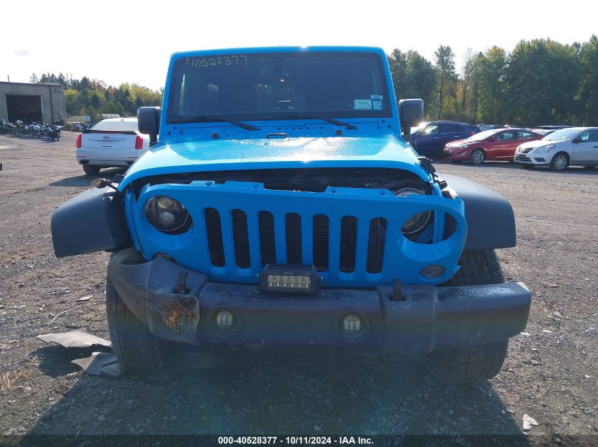 2018 Jeep Wrangler Unlimited Sport VIN: 1C4BJWDG0JL890953 Lot: 40528377