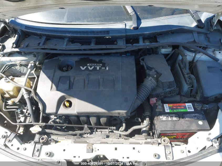 2010 Toyota Corolla S VIN: 2T1BU4EE3AC486819 Lot: 40528381