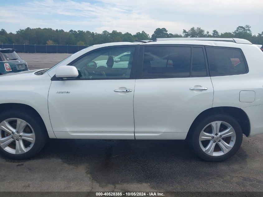 2008 Toyota Highlander Limited VIN: JTEDS42A582007661 Lot: 40528385