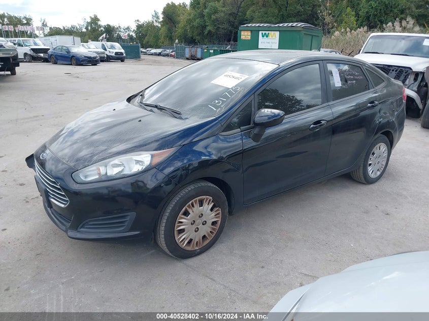 VIN 3FADP4AJ8KM131775 2019 FORD FIESTA S