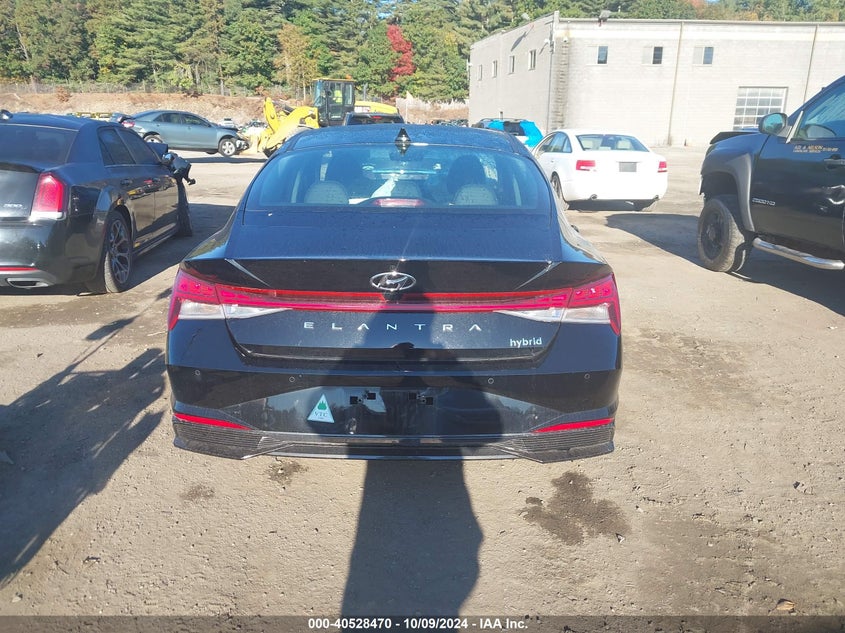 KMHLN4AJ6PU081193 2023 Hyundai Elantra Hybrid Limited