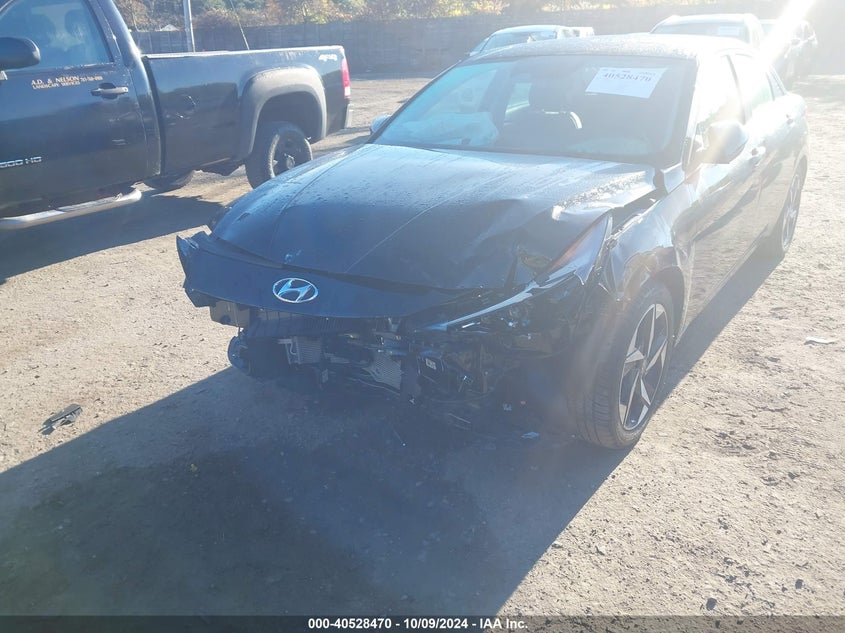 KMHLN4AJ6PU081193 2023 Hyundai Elantra Hybrid Limited