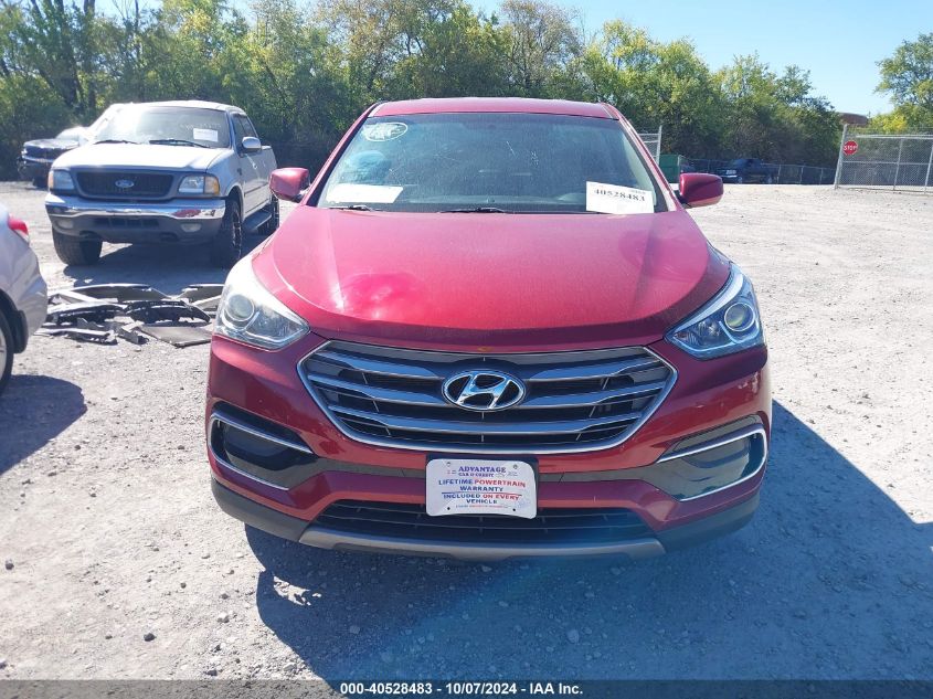 2017 Hyundai Santa Fe Sport 2.4L VIN: 5XYZTDLB8HG442954 Lot: 40528483