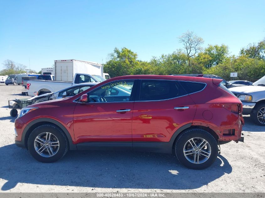 2017 Hyundai Santa Fe Sport 2.4L VIN: 5XYZTDLB8HG442954 Lot: 40528483