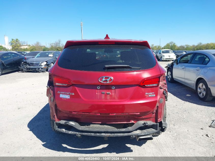 2017 Hyundai Santa Fe Sport 2.4L VIN: 5XYZTDLB8HG442954 Lot: 40528483