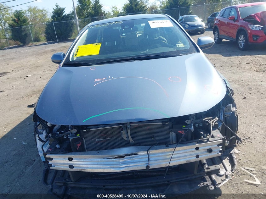 VIN JTDEPMAE4N3024312 2022 TOYOTA COROLLA LE