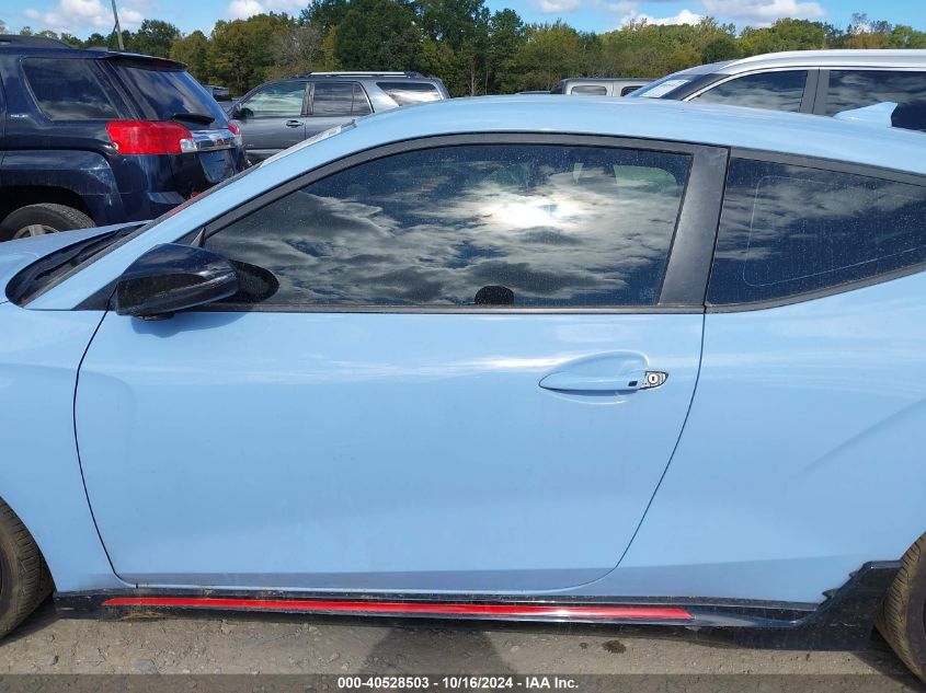 2019 Hyundai Veloster N VIN: KMHT36AH9KU002297 Lot: 40528503