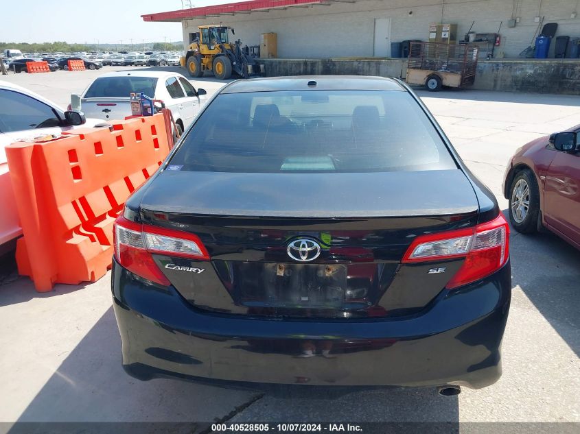 2013 Toyota Camry Se VIN: 4T1BF1FK1DU683567 Lot: 40528505