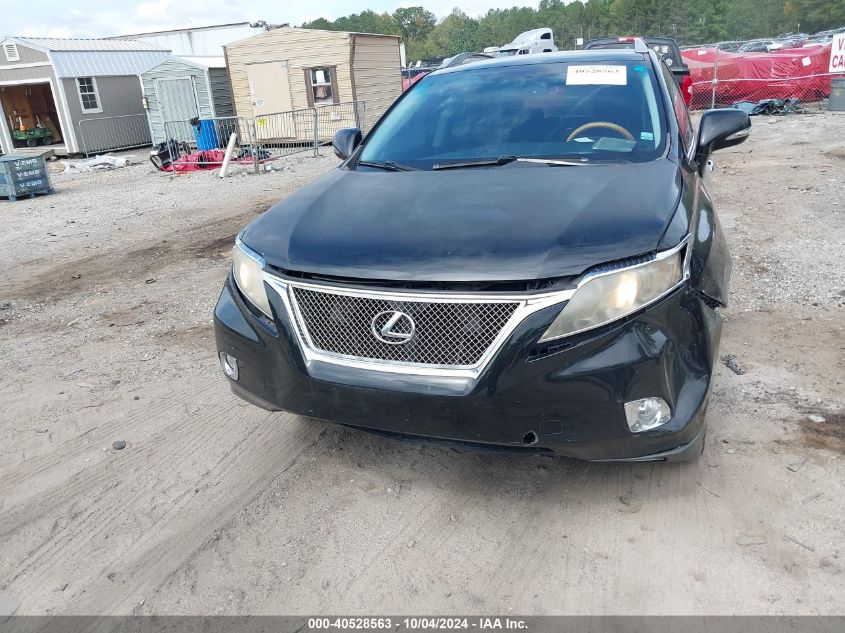 2010 Lexus Rx 350 VIN: 2T2ZK1BA5AC009731 Lot: 40528563