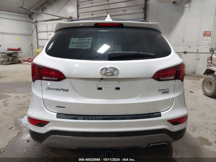 2018 Hyundai Santa Fe Sport 2.4L VIN: 5NMZUDLB7JH102994 Lot: 40528568