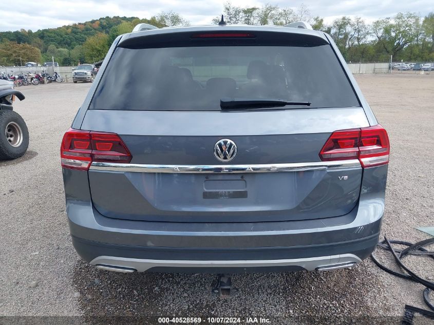 2018 Volkswagen Atlas 3.6L V6 S VIN: 1V2AR2CAXJC525141 Lot: 40528569