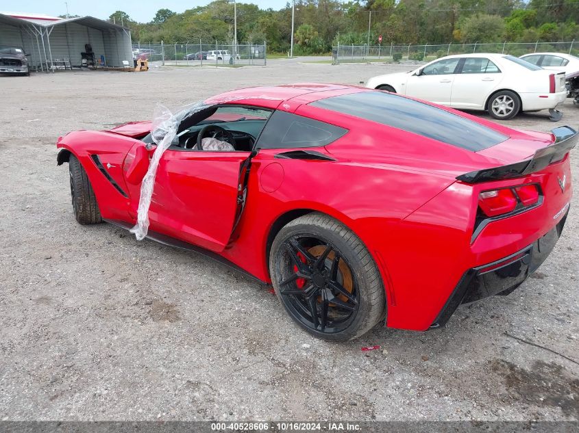 2016 Chevrolet Corvette Stingray Z51 VIN: 1G1YG2D78G5106624 Lot: 40528606