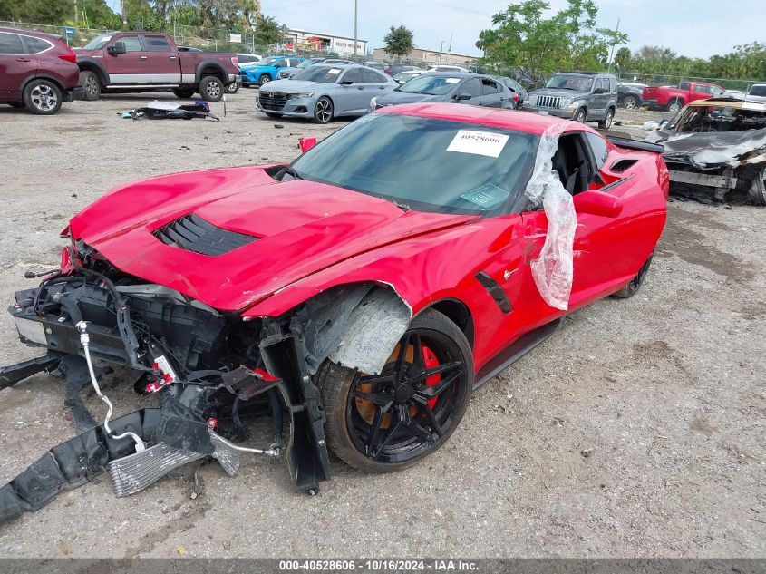 2016 Chevrolet Corvette Stingray Z51 VIN: 1G1YG2D78G5106624 Lot: 40528606