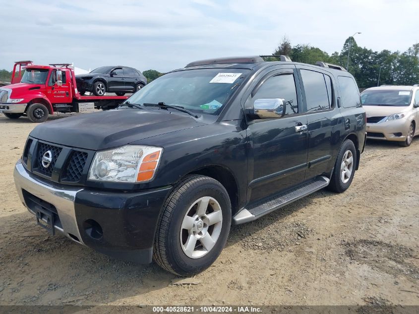 5N1AA08AX4N719663 2004 Nissan Pathfinder Armada Se