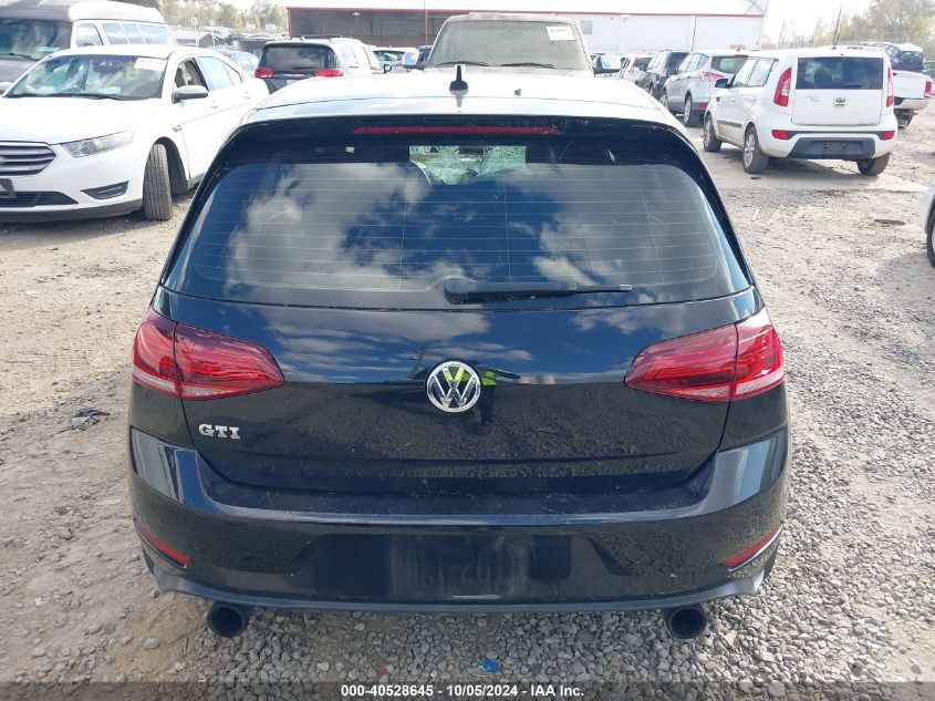 2018 Volkswagen Golf Gti 2.0T Autobahn/2.0T S/2.0T Se VIN: 3VW447AU2JM261075 Lot: 40528645