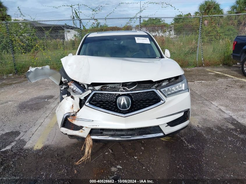 2019 Acura Mdx VIN: 5J8YD4H34KL036158 Lot: 40528682