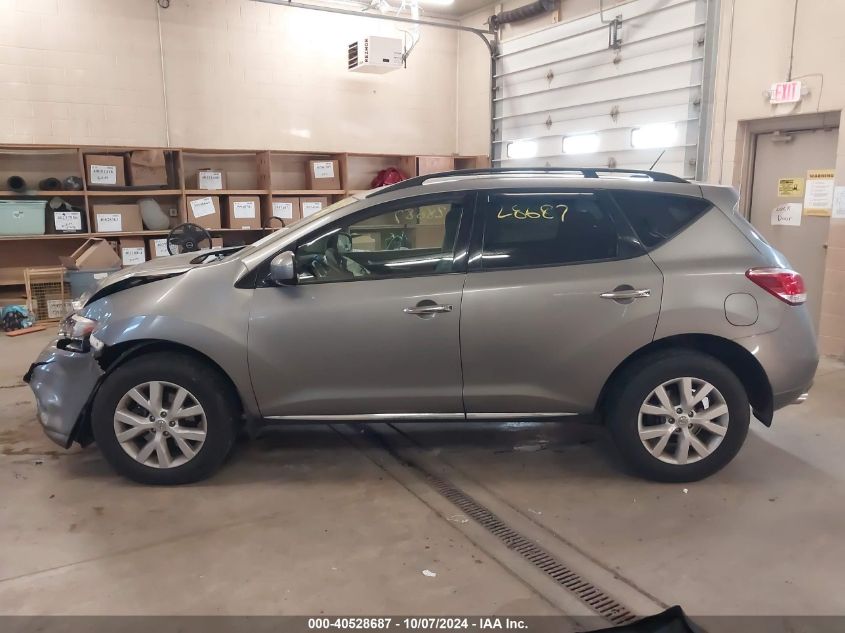 JN8AZ1MW3CW211052 2012 Nissan Murano S/Sl/Le