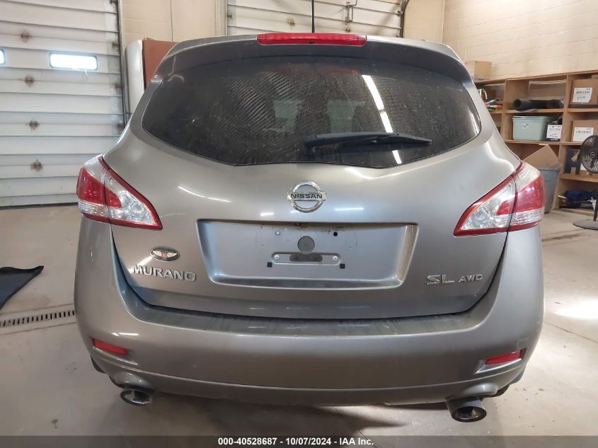 JN8AZ1MW3CW211052 2012 Nissan Murano S/Sl/Le