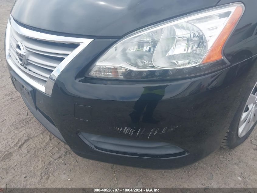 2013 Nissan Sentra Sv VIN: 3N1AB7AP0DL646850 Lot: 40528707