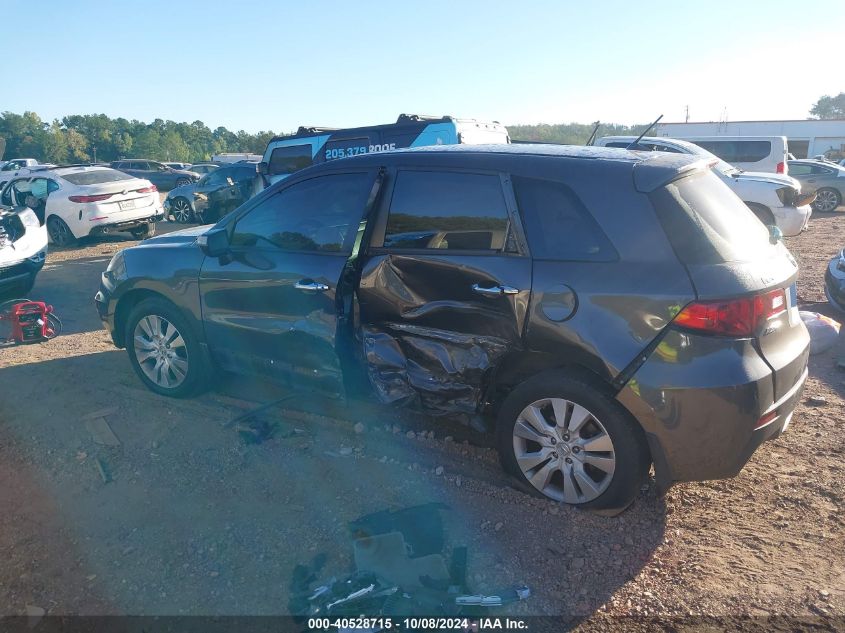 2011 Acura Rdx VIN: 5J8TB2H29BA000604 Lot: 40528715