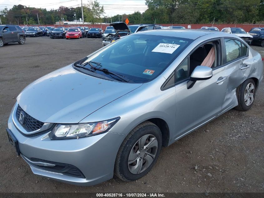 2HGFB2F52DH513465 2013 Honda Civic Lx