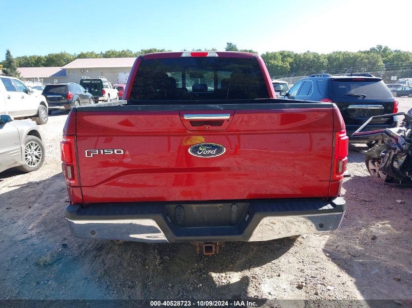 1FTEW1EG9FFD06930 2015 Ford F-150 Lariat