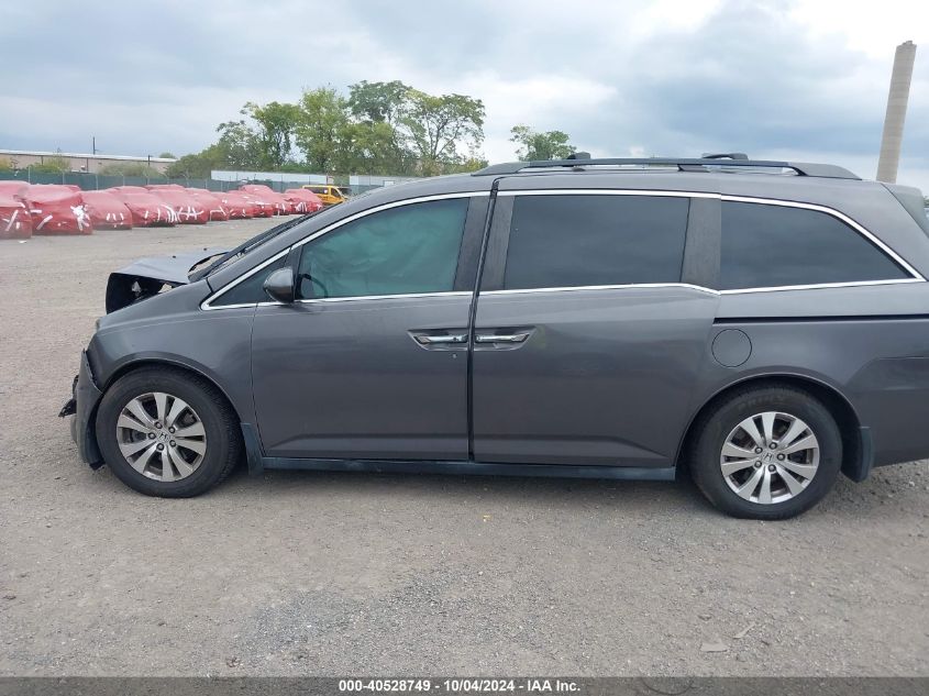 2015 Honda Odyssey Ex-L VIN: 5FNRL5H63FB069537 Lot: 40528749