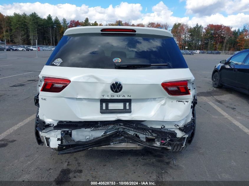 2024 Volkswagen Tiguan 2.0T Se R-Line Black/Se Black VIN: 3VV8B7AX4RM044273 Lot: 40528753