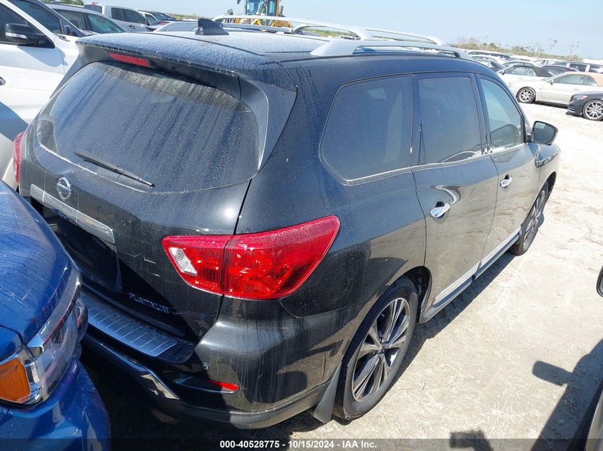 VIN 5N1DR2MN5KC637312 2019 NISSAN PATHFINDER PLATINUM