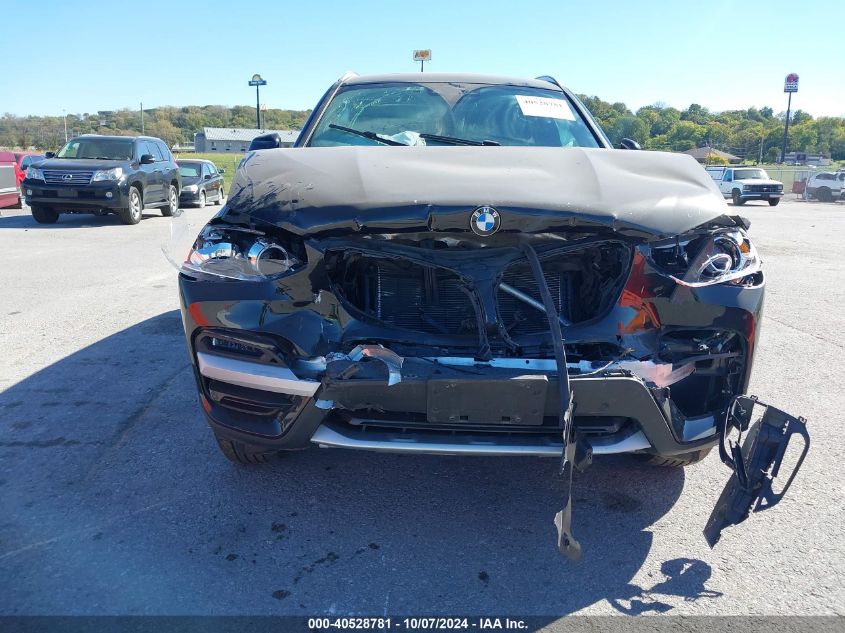 2021 BMW X3 xDrive30I VIN: 5UXTY5C09M9E17022 Lot: 40528781