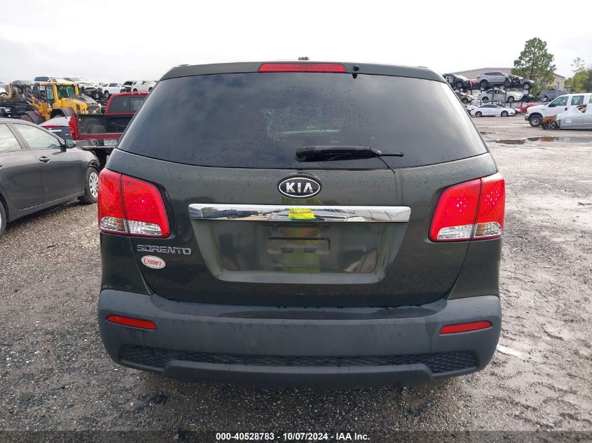 2012 Kia Sorento Lx VIN: 5XYKT3A11CG307250 Lot: 40528783