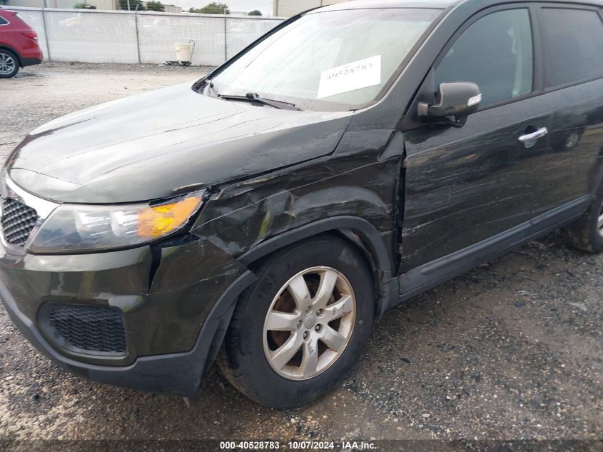 2012 Kia Sorento Lx VIN: 5XYKT3A11CG307250 Lot: 40528783