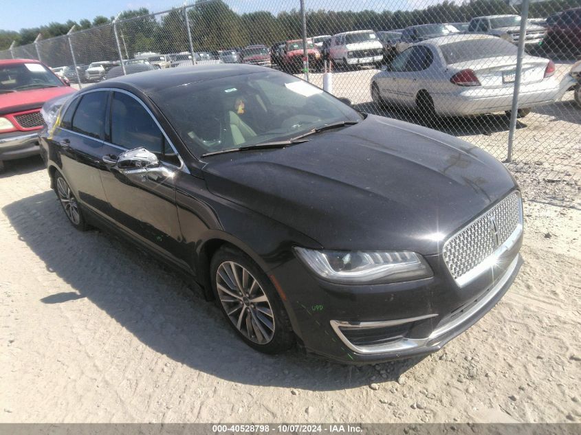 VIN 3LN6L5A93KR631092 2019 Lincoln MKZ, Standard no.1