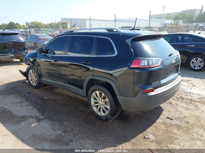 VIN 1C4PJLCB3KD358957 2019 JEEP CHEROKEE LATITUDE FWD