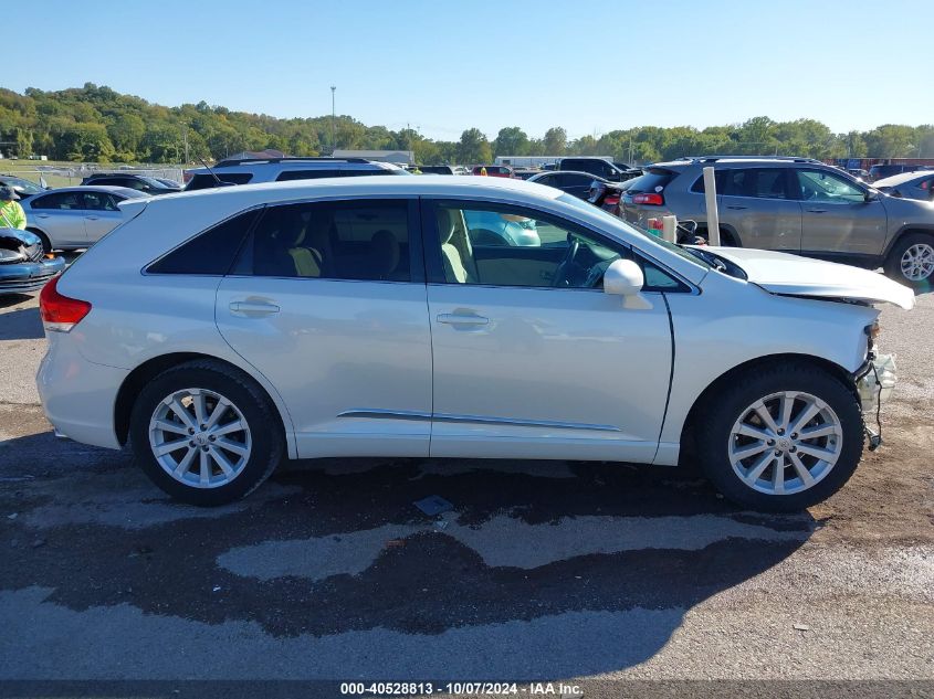 2012 Toyota Venza Le VIN: 4T3ZA3BBXCU061909 Lot: 40528813