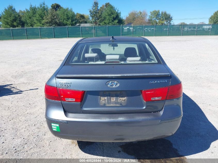 5NPET46C49H447615 2009 Hyundai Sonata Gls