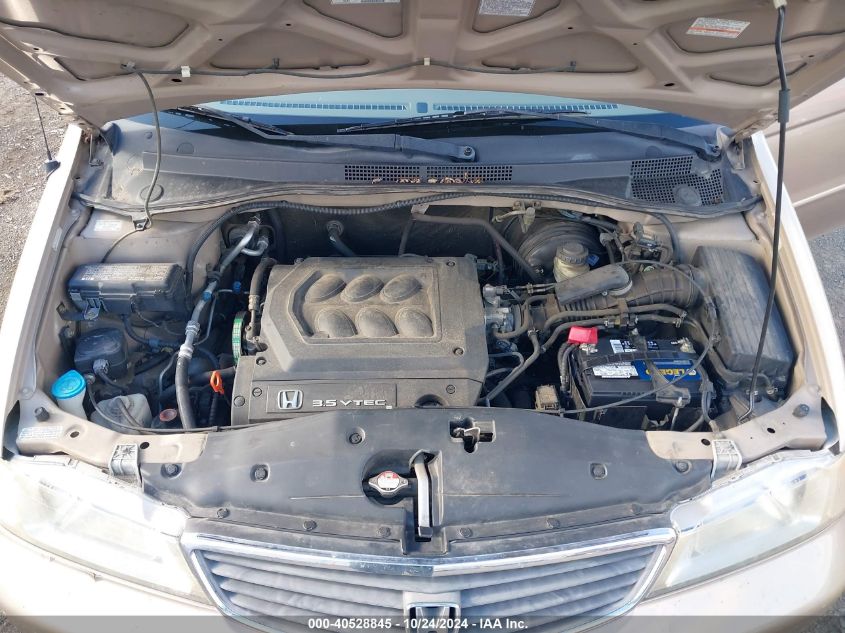 2001 Honda Odyssey Ex VIN: 2HKRL18611H555413 Lot: 40528845