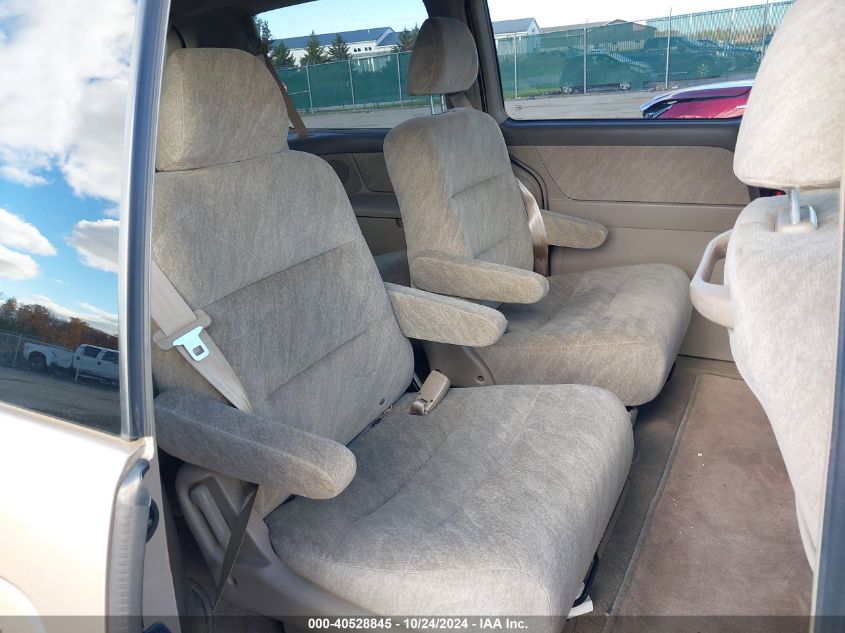 2001 Honda Odyssey Ex VIN: 2HKRL18611H555413 Lot: 40528845