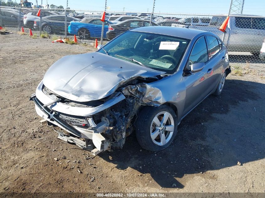 2016 Dodge Dart Sxt VIN: 1C3CDFBB5GD766154 Lot: 40528862