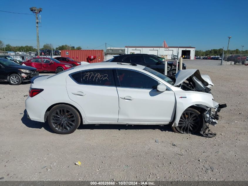 2022 Acura Ilx Premium A-Spec/Technology VIN: 19UDE2F87NA000057 Lot: 40528868