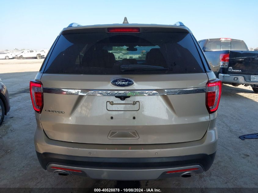 2017 Ford Explorer Limited VIN: 1FM5K7F84HGD98477 Lot: 40528878