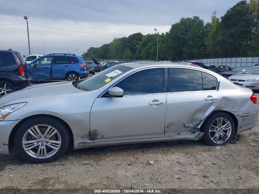 2013 Infiniti G37 Journey VIN: JN1CV6AP5DM725446 Lot: 40528880