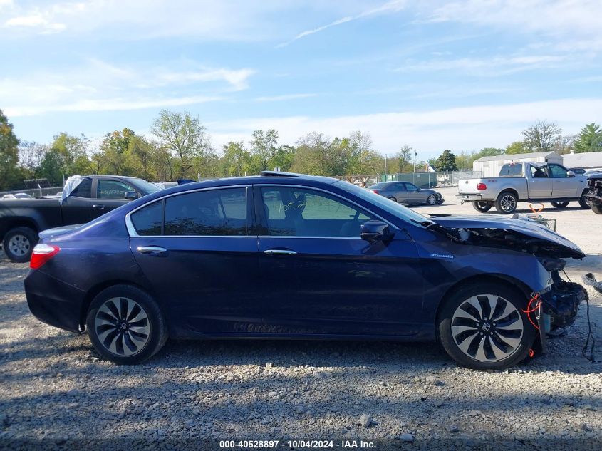 2014 Honda Accord Hybrid Touring VIN: 1HGCR6F75EA005062 Lot: 40528897